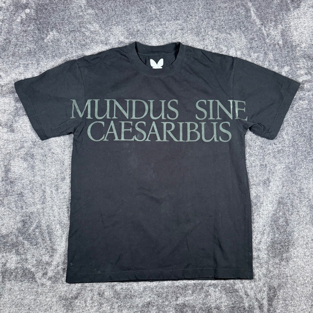 Mundus Sine Caesaribus Official Bluesky CEO Shirt M A World Without Caesars Rare